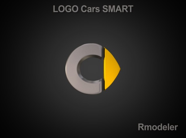 3d smart logo - Smart 3d Logo by Serega Rozhnov