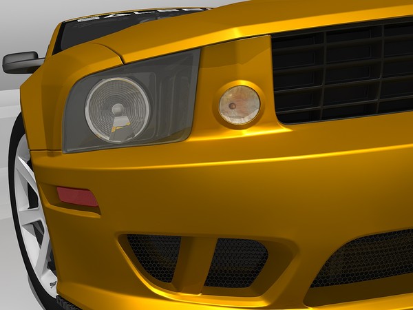 saleen mustang s281 extreme 3d model - Saleen Ford Mustang S281 Extreme (2005) by TiRex3D
