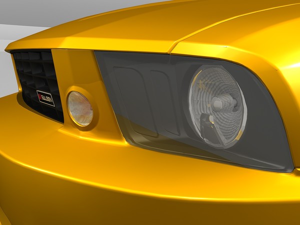saleen mustang s281 extreme 3d model - Saleen Ford Mustang S281 Extreme (2005) by TiRex3D