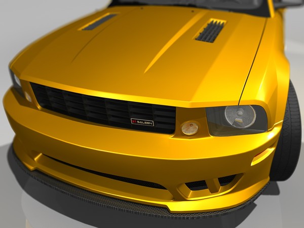 saleen mustang s281 extreme 3d model - Saleen Ford Mustang S281 Extreme (2005) by TiRex3D