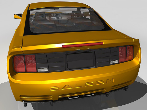 saleen mustang s281 extreme 3d model - Saleen Ford Mustang S281 Extreme (2005) by TiRex3D