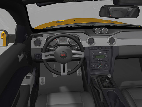 saleen mustang s281 extreme 3d model - Saleen Ford Mustang S281 Extreme (2005) by TiRex3D
