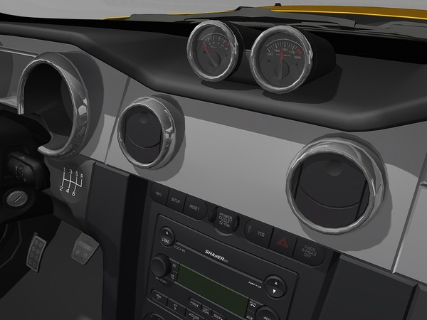 saleen mustang s281 extreme 3d model - Saleen Ford Mustang S281 Extreme (2005) by TiRex3D