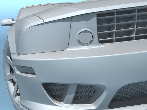 saleen mustang s281 extreme 3d model - Saleen Ford Mustang S281 Extreme (2005) by TiRex3D