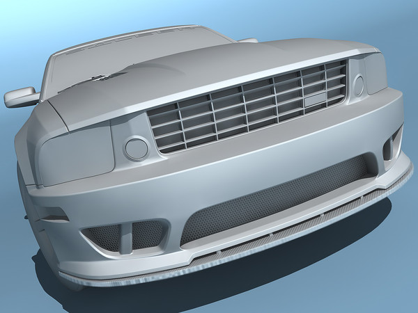 saleen mustang s281 extreme 3d model - Saleen Ford Mustang S281 Extreme (2005) by TiRex3D
