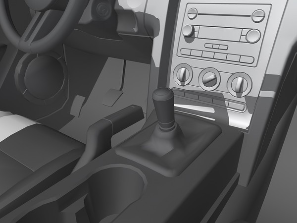 saleen mustang s281 extreme 3d model - Saleen Ford Mustang S281 Extreme (2005) by TiRex3D
