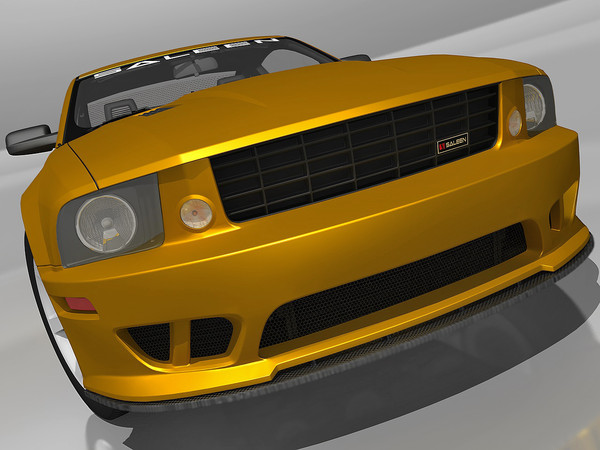 saleen mustang s281 extreme 3d model - Saleen Ford Mustang S281 Extreme (2005) by TiRex3D