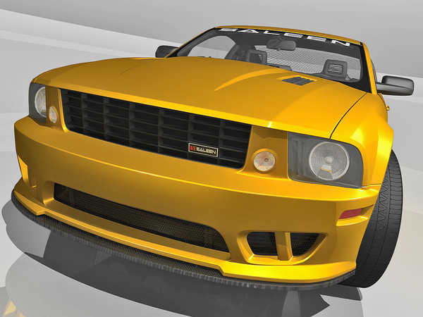 saleen mustang s281 extreme 3d model - Saleen Ford Mustang S281 Extreme (2005) by TiRex3D
