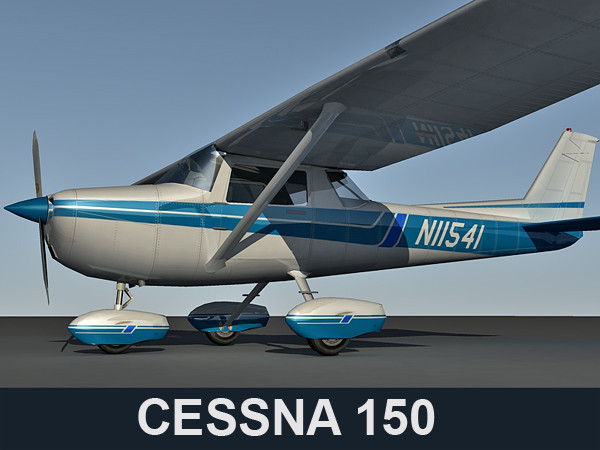 cessna 150 3ds - Cessna 150 by Eric.Levi
