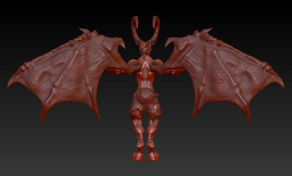 illidan sculpt 3d model - Illidan Sculpt by Jellostain