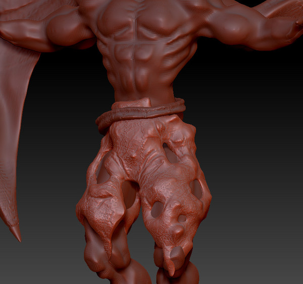 illidan sculpt 3d model - Illidan Sculpt by Jellostain