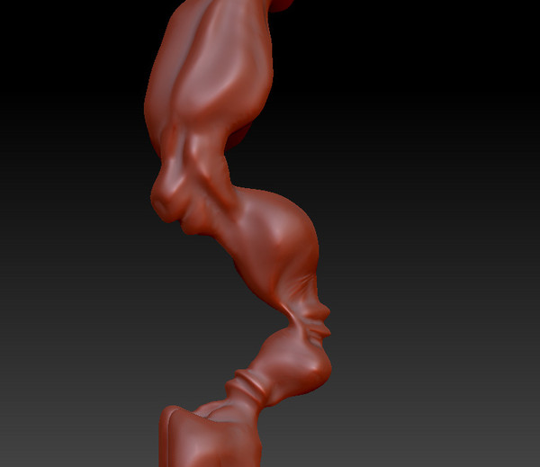 illidan sculpt 3d model - Illidan Sculpt by Jellostain