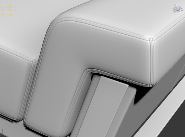 furniture sofa couch 3d 3ds - sofa_26_(3_models) by PolygonFly