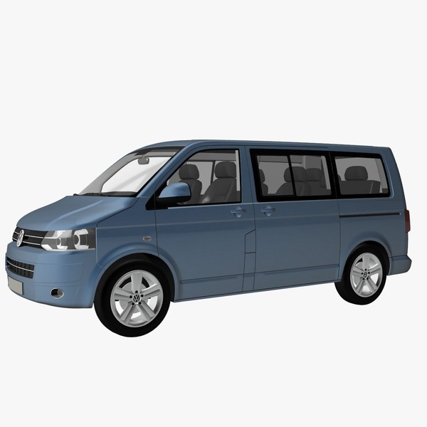 3d obj t5 multivan - VW T5 Multivan 2011 by DreiDe