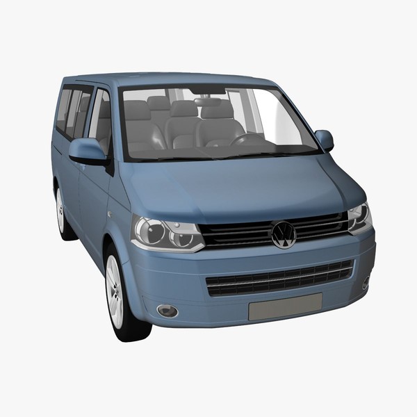 3d obj t5 multivan - VW T5 Multivan 2011 by DreiDe