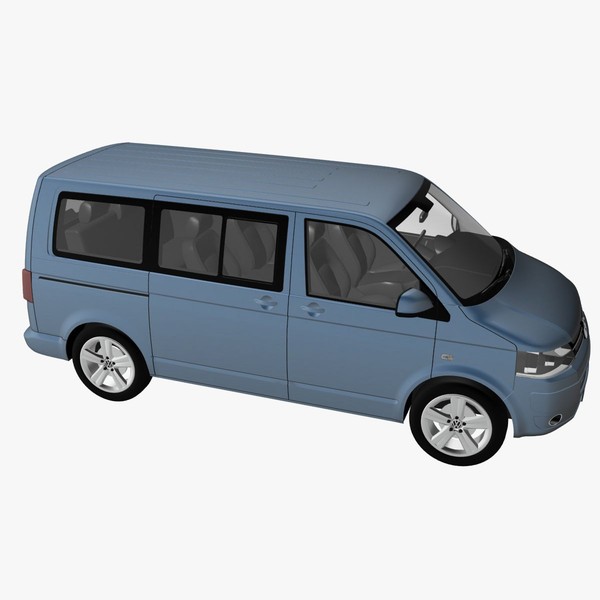 3d obj t5 multivan - VW T5 Multivan 2011 by DreiDe