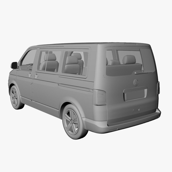 3d obj t5 multivan - VW T5 Multivan 2011 by DreiDe