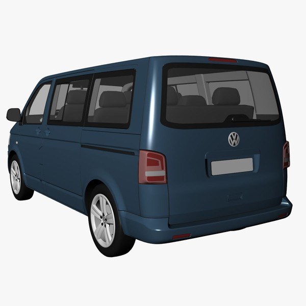 3d obj t5 multivan - VW T5 Multivan 2011 by DreiDe