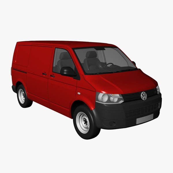 t5 van 3d 3ds - VW T5 Van 2011 by DreiDe