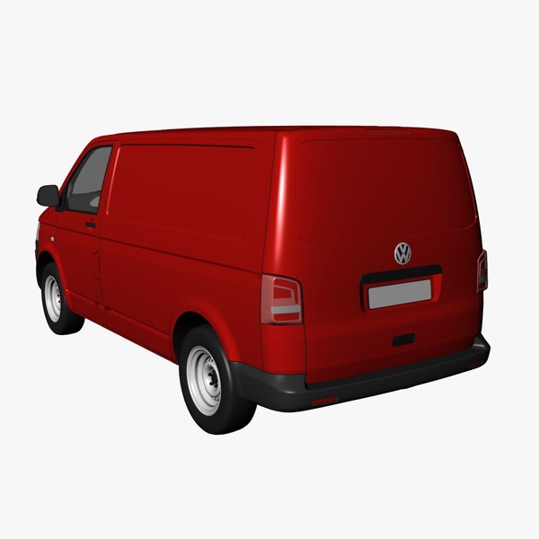 t5 van 3d 3ds - VW T5 Van 2011 by DreiDe