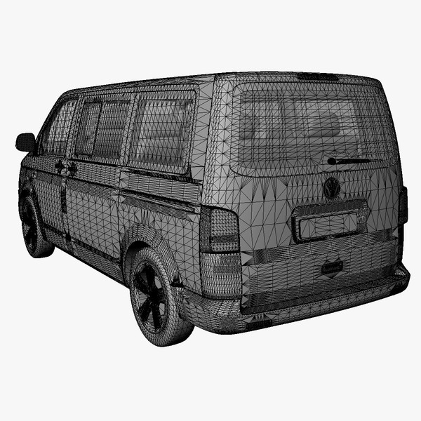 3d obj t5 multivan - VW T5 Multivan 2011 by DreiDe