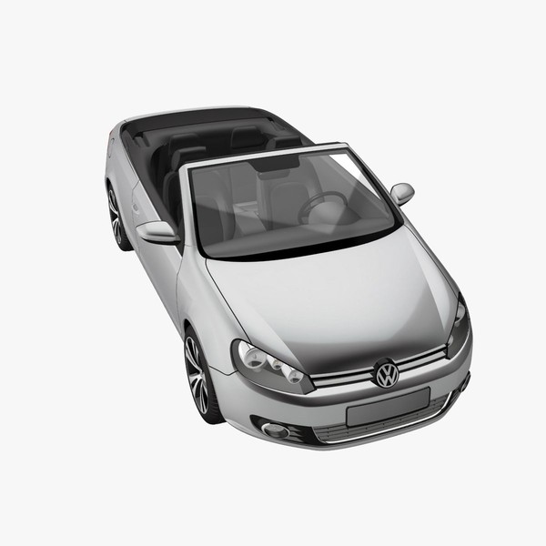 new golf 6 cabriolet 3ds - VW Golf 6 Cabriolet by DreiDe