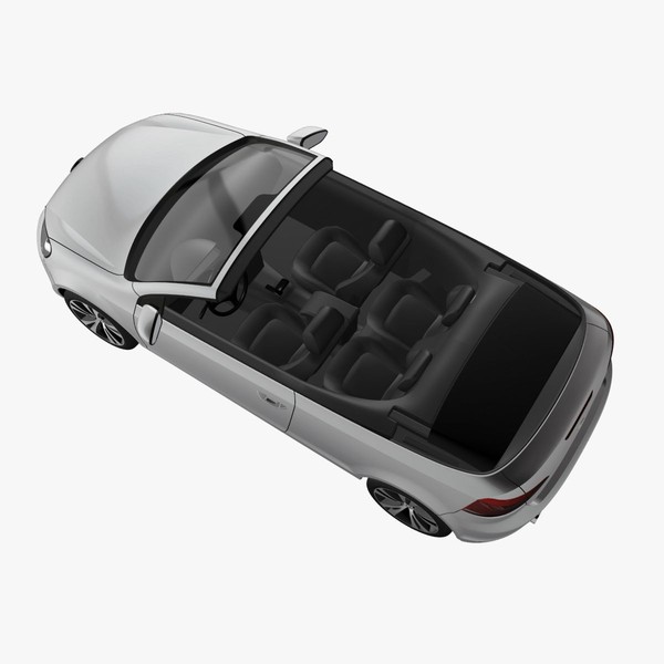 new golf 6 cabriolet 3ds - VW Golf 6 Cabriolet by DreiDe