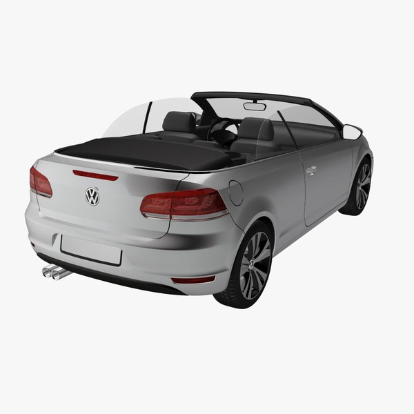 new golf 6 cabriolet 3ds - VW Golf 6 Cabriolet by DreiDe