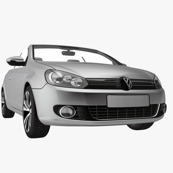 new golf 6 cabriolet 3ds - VW Golf 6 Cabriolet by DreiDe