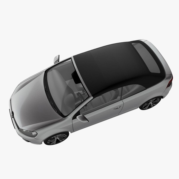 new golf 6 cabriolet 3ds - VW Golf 6 Cabriolet by DreiDe