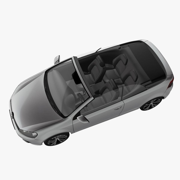 new golf 6 cabriolet 3ds - VW Golf 6 Cabriolet by DreiDe