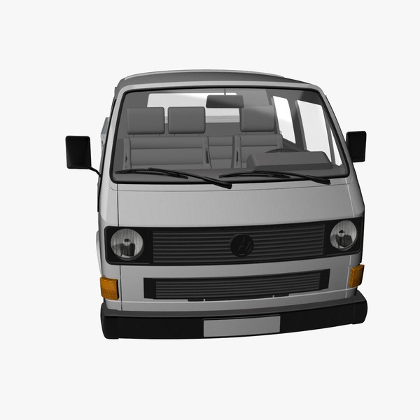 3d t3 crewcab - VW T3 Crewcab by DreiDe
