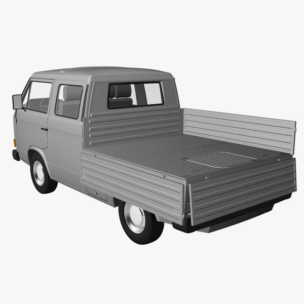 3d t3 crewcab - VW T3 Crewcab by DreiDe