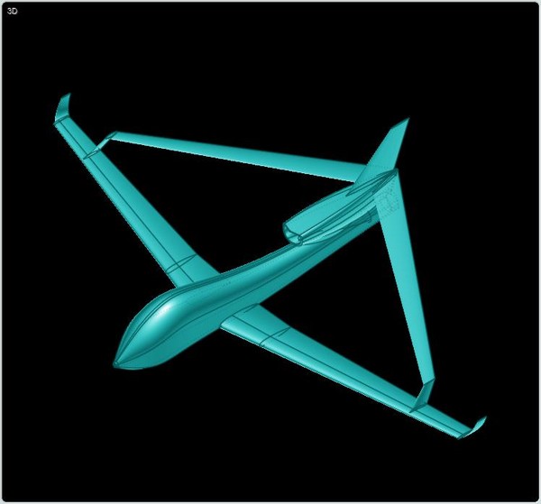 3d chengdu advanced uav rapid - China Advanced UAV Rapid Prototyping Model by RodgerSaintJohn