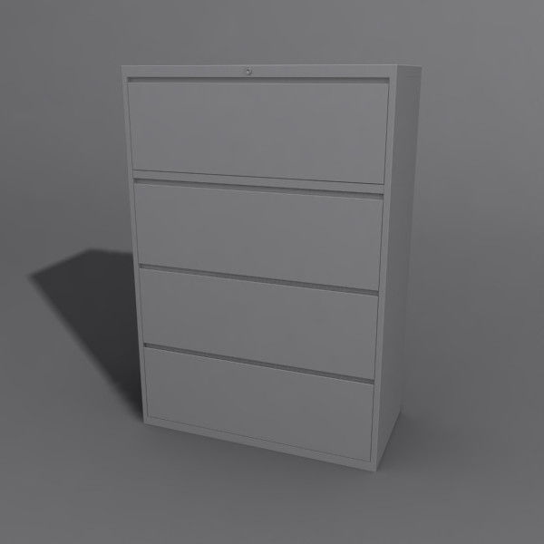 3ds max office filing cabinet - Filing Cabinet by Syntec