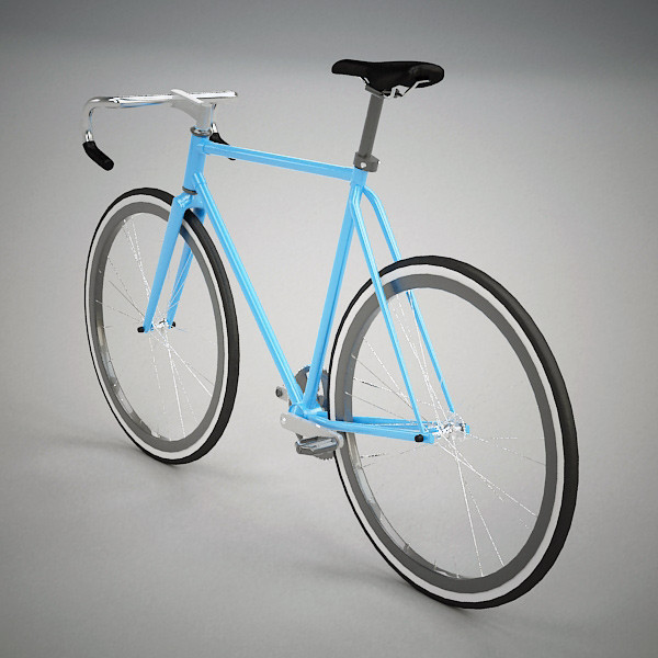 3ds fixed-gear bicycle - Fixed Gear Bike by QLEE