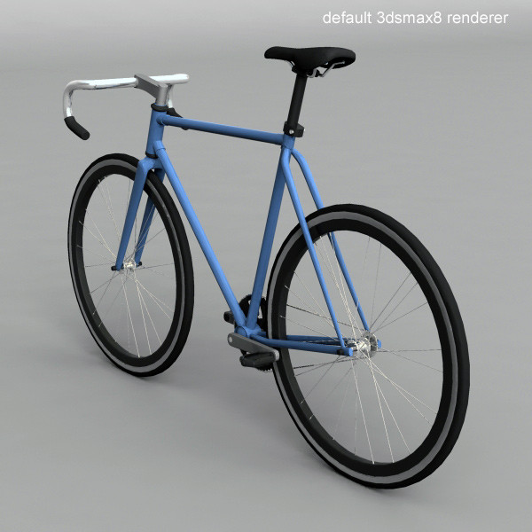 3ds fixed-gear bicycle - Fixed Gear Bike by QLEE