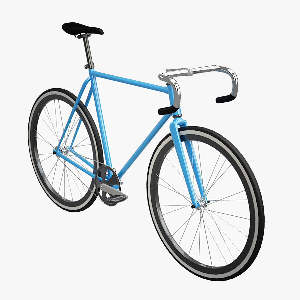 3ds fixed-gear bicycle - Fixed Gear Bike by QLEE