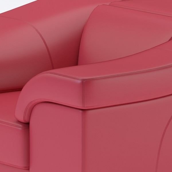 3d couch sofa - sofa_28_(4_models) by PolygonFly