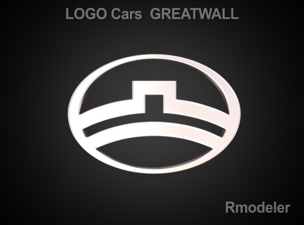 3d great wall model - GreatWall 3d Logo by Serega Rozhnov