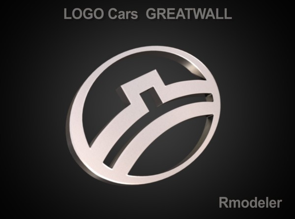 3d great wall model - GreatWall 3d Logo by Serega Rozhnov