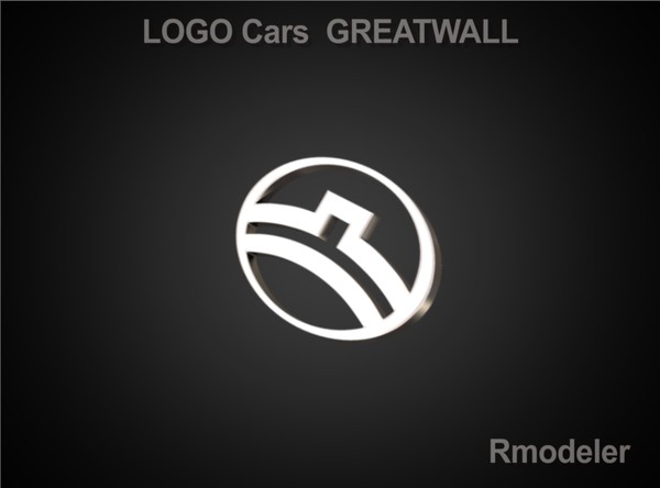 3d great wall model - GreatWall 3d Logo by Serega Rozhnov