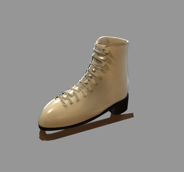 3d model ice skates - Ice Skates by dentonvanzan