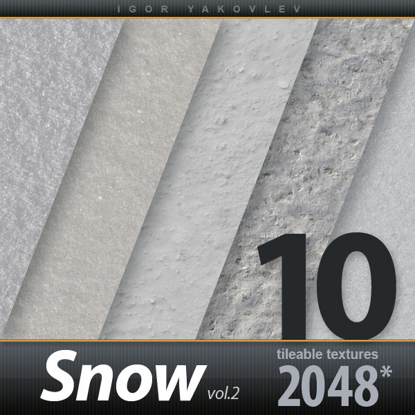 Snow Textures 2048x2048 vol.2