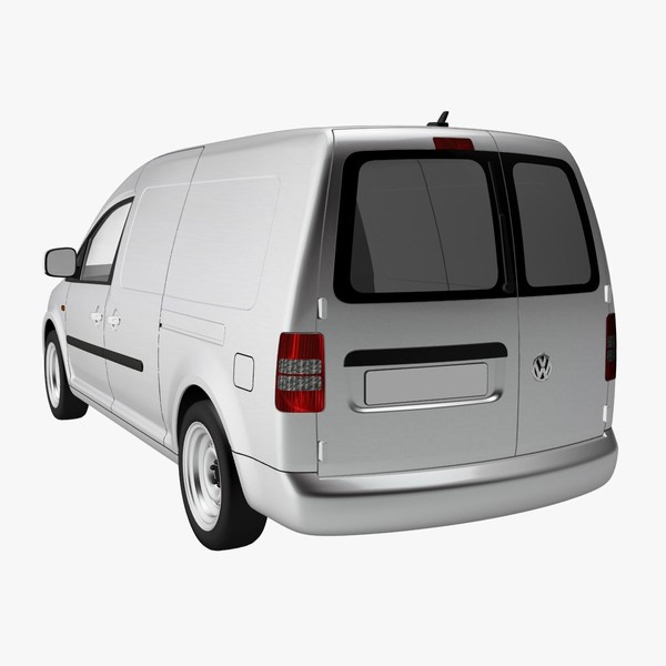 caddy maxi delivery van 3d model - VW Caddy Maxi delivery van 2011 by DreiDe