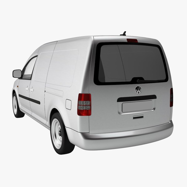 caddy maxi delivery van 3d model - VW Caddy Maxi delivery van 2011 by DreiDe
