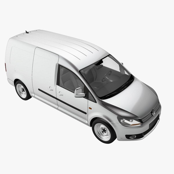 caddy maxi delivery van 3d model - VW Caddy Maxi delivery van 2011 by DreiDe