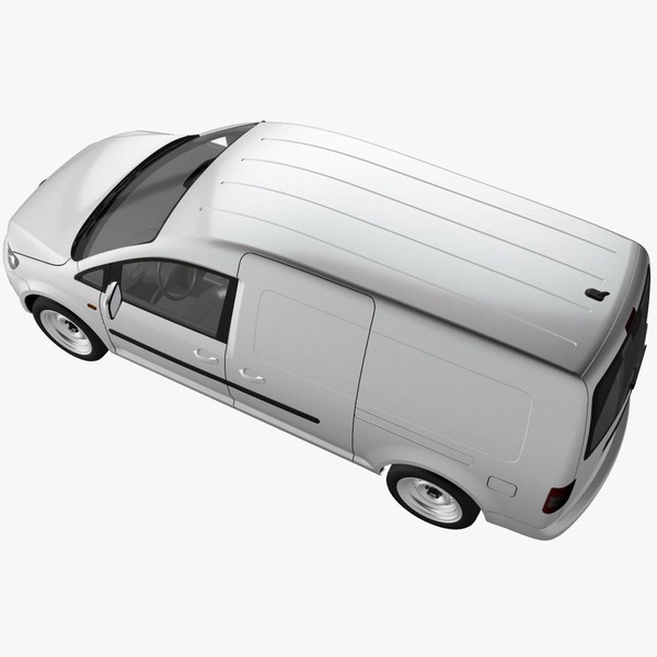 caddy maxi delivery van 3d model - VW Caddy Maxi delivery van 2011 by DreiDe