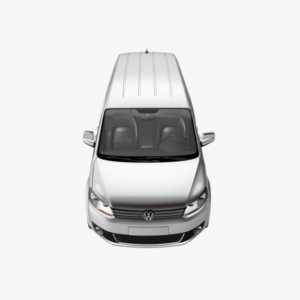 caddy maxi delivery van 3d model - VW Caddy Maxi delivery van 2011 by DreiDe