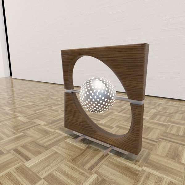 sun ra lamp 3d model - SunRa Lamp by TheToastMaster